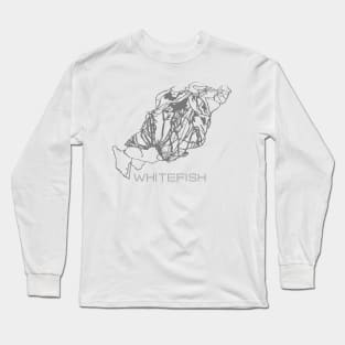 Whitefish Mountain Resort 3D Long Sleeve T-Shirt